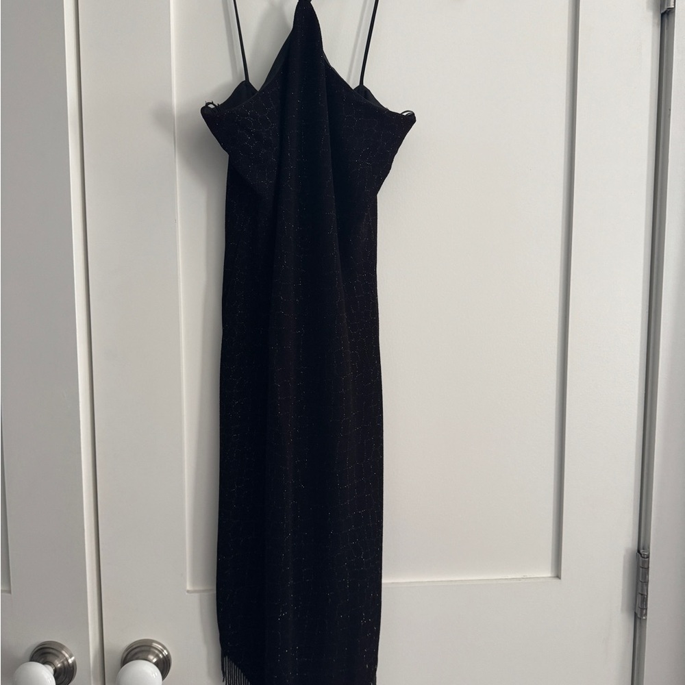 Cache Elegant Black Women's Dress Size 6 (Fits like a 2) Cocktail Dress